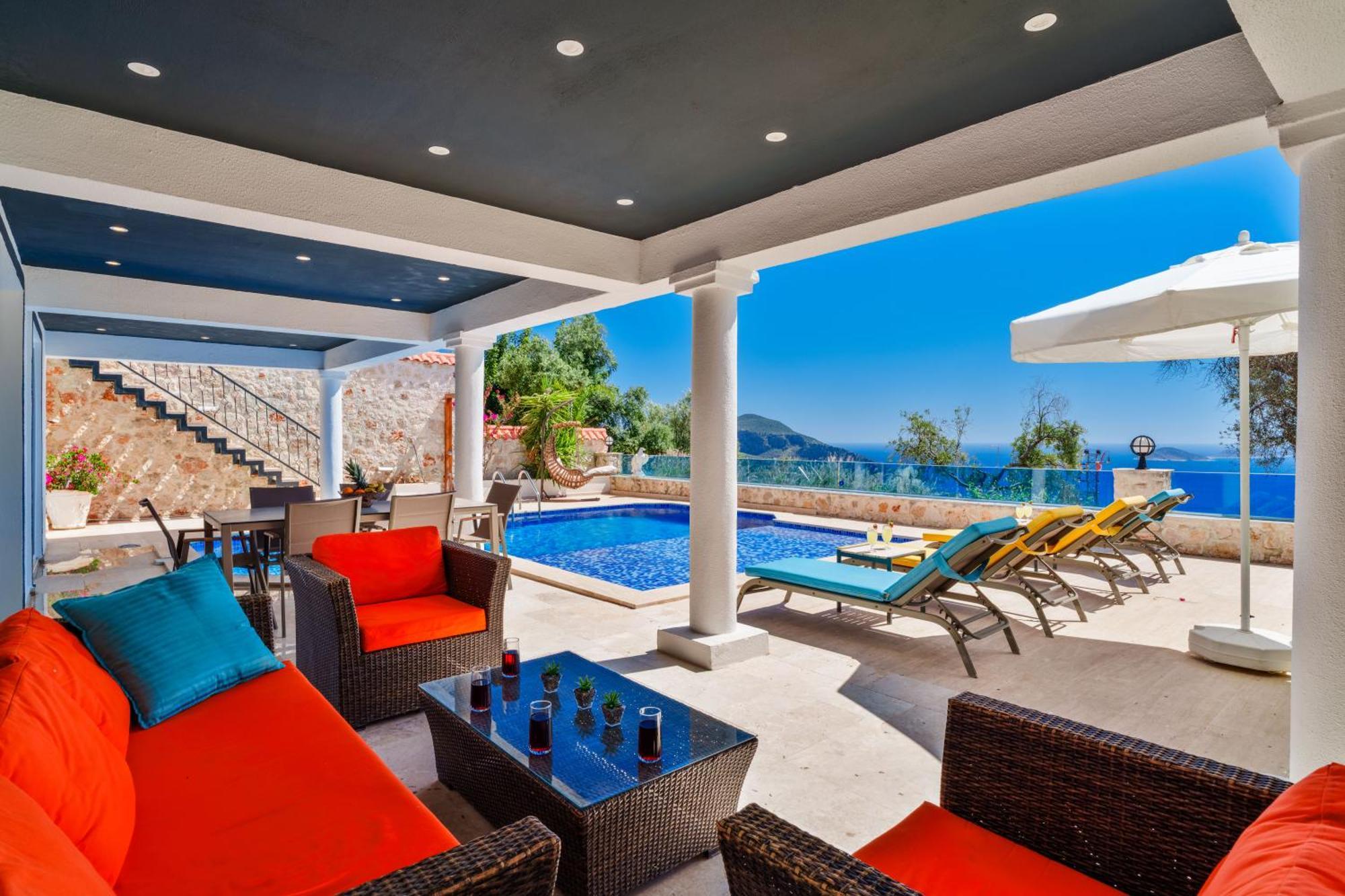Villa Melissa Калкан Экстерьер фото