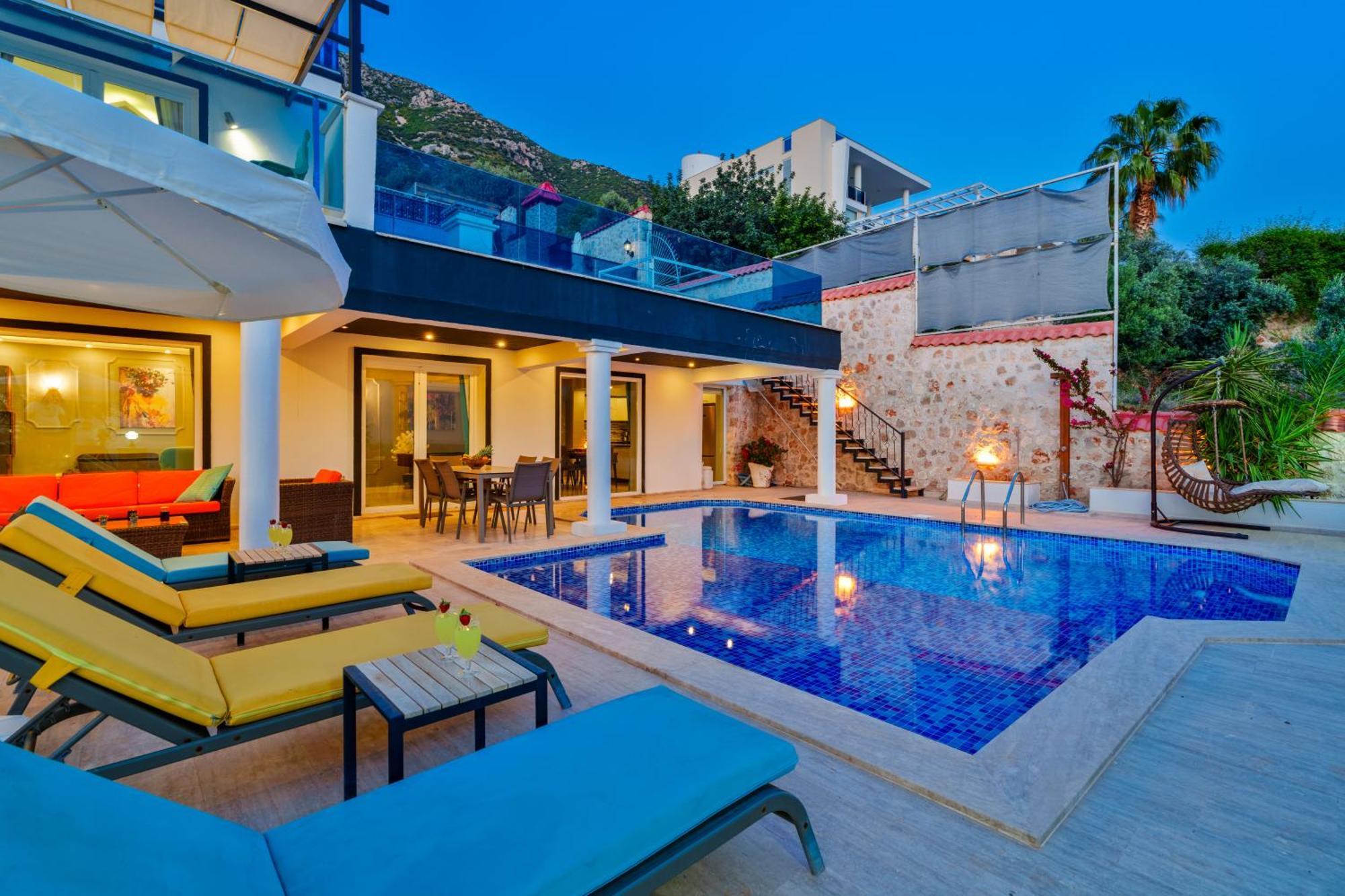 Villa Melissa Калкан Экстерьер фото